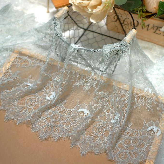 3 метра кружевная бейка для ресниц, ширина 35 см, высококачественное кружево для ресниц, юбка «сделай сам», удлиняющая одежда, швейная ткань, кружевная ткань
