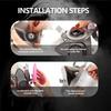 Reusable 6200 Respirator Gas Mask Half Face with 2097 Filter Goggles Sets for Epoxy Dust Paint Organic Vapor Welding Grinding