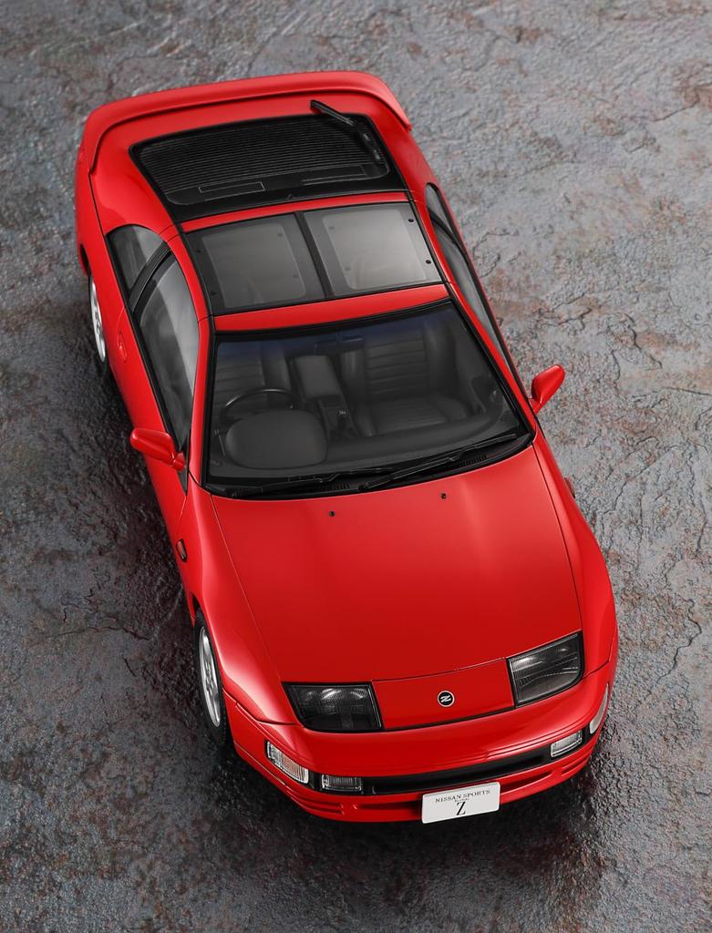 Hasegawa Nissan Fairlady Z Twin Turbo 2by2 Пластиковая модель HC59 1/24 (Z32)300ZX (1989)