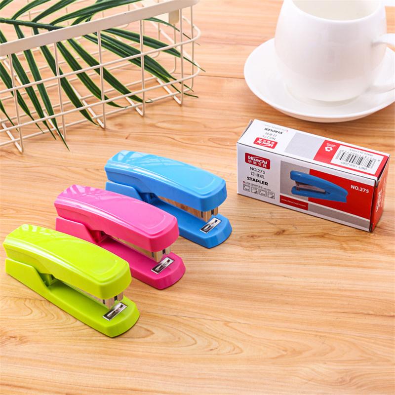Office Supplies Color Stapler 24/6 Regular Stapler Staple Machine Stationery