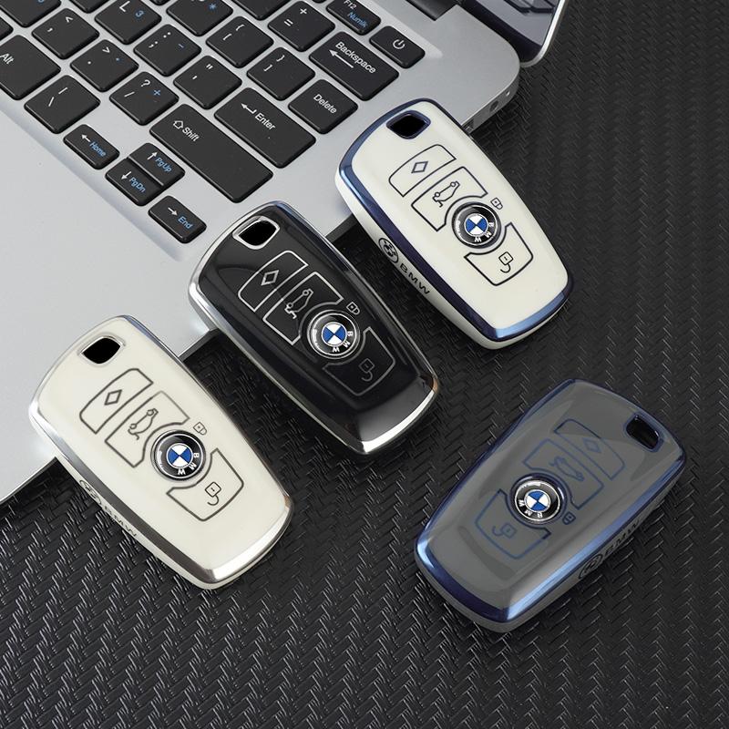 CMU2 Soft TPU For BMW 530i 550i 320i 1 2 3 4 5 Series 118i 225i M240i F20 F21 F30 F31 F25 F01 Car Key Cover Case All-Inclusive Shell