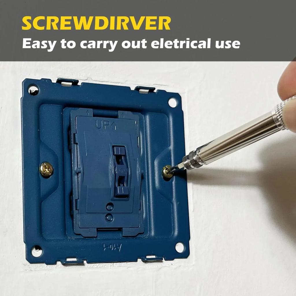 Многофункциональная ручка (стилус, шариковая ручка, 6 стержней, 4-дюймовая линейка, уровень, крестовая отвертка, светодиод)