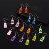 Cartoon Cute Resin Earrings Colorful Animal Bear High-quality Drop Earrings Candy Color Children's Gift