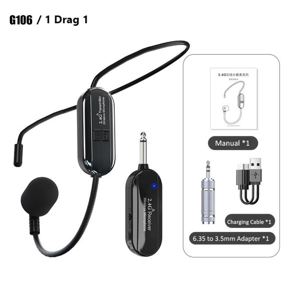 50m Stable Transmission Wireless Lavalier Set Amplifier Voice Speaker  Teacher