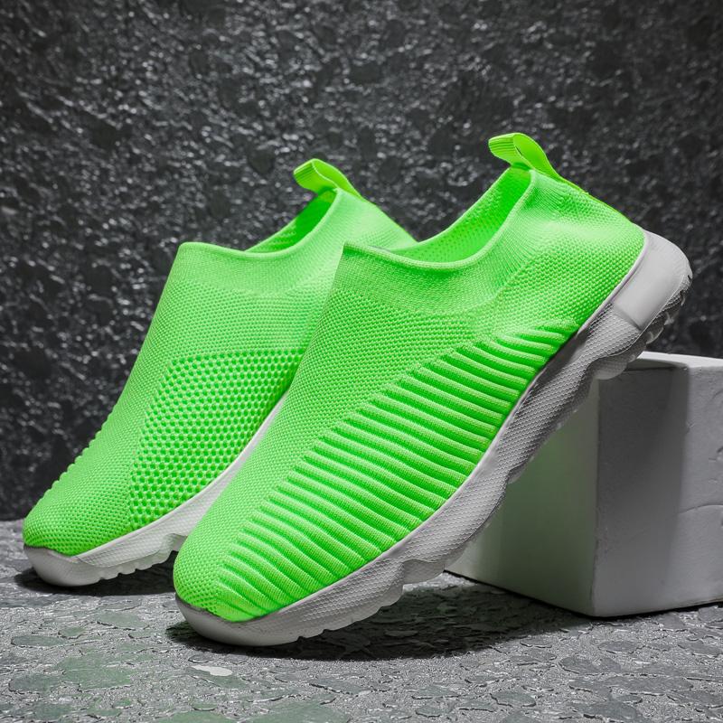 Shoes Women Comfortable Platform Soft Sole Sports Anti Slip Casual Mesh Shoes Outdoor Lightweight Tennis Slow Running Lazy Shoes