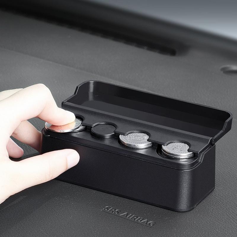 Car Coin Small Storage Home Dual Purpose Change Box Creative Coins Purse Euro Dispenser Holder Case Wallet Holders Money Boxes