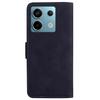 For Xiaomi Redmi Note 13 Pro 5G/Poco X6 5G Case Wallet Stand Solid Color Leather Phone Cover