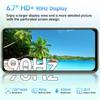 Oukitel Смартфон C65 Android 15, 6,7-дюймовый HD+ дисплей 90 Гц, 16 ГБ + 128 ГБ / 1 ТБ, 50-мегапиксельная камера, 5150 мАч