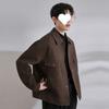 Мужское пальто весна и осень новый стиль модный повседневный короткий пиджак с лацканами мужские топы модные