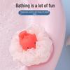 Детская термочувствительная меняющая цвет дельфин-мочалка для ванны