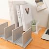 Slim Book Shelf Holder Decorative Book Stoppers Sorter File Organizer for Girls