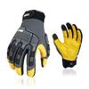 Winter Cold Protection 3M Safety Work Gloves Rubber Pact Mechanic Gloves Waterproof Shockproof Cute Bag Cowhide Vibration Reduction Rigger Gloves Work