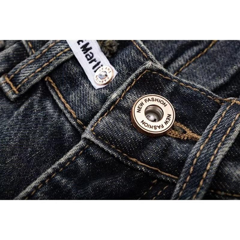 Весна и лето Новые джинсы женские с высокой талией, утягивающие и прямые, свободные, американские ретро-повседневные брюки High Street, широкие брюки, брюки