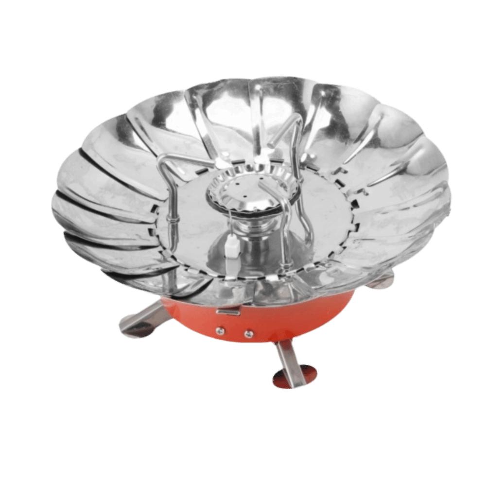 Multi-Level Cyclone Flame Camping Stove Metal Foldable Burner Portable Gas Stove  Picnic