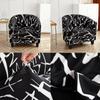 Elastic Single Sofa Cover Armchairs Bath Tub Chair Cover Washable Couch Protector for Coffee Bar Home Decoration Sofa Protector