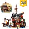 LEGO Creator Pirate Ship Building Set 9-11 Years Old Kids Toy Blocks 31109