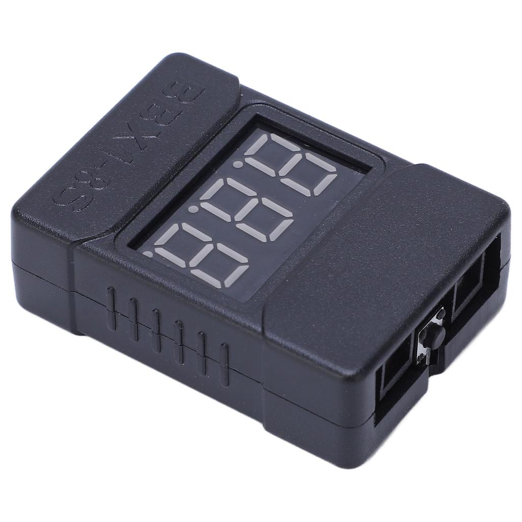 10PCS Lithium Battery Low Voltage Alarm ABS Shell Reverse Connection Protection Battery Voltage Tester