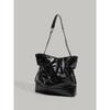 IELGY Ladies Tote Bag Diamond Chain Shoulder Large Capacity Commuter Bag