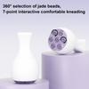 Jade Roller Face Massager Ice Roller Facial Guasha Tool 360 Degree Rotate Handheld Faux Crystal Ball Massager for Lift Firming Neck Skin Tightening