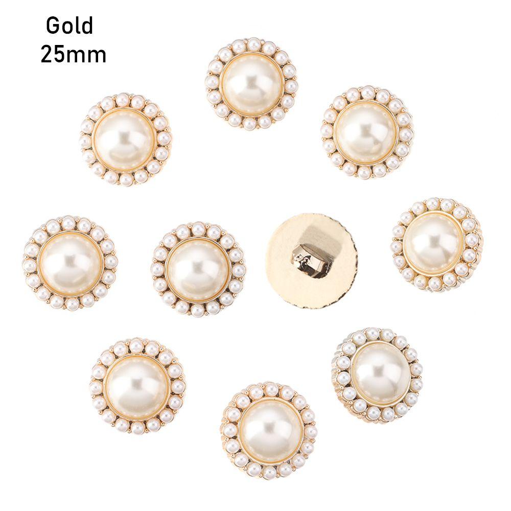 Sewing Button Ornaments Pearl Clothing Buttons Sewing Accessories Needlework Shirt Buttons