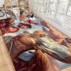 Street Fighter Retro Floor Mat INS Style Soft Bedroom Floor House Laundry Room Mat Anti-skid Household Carpets