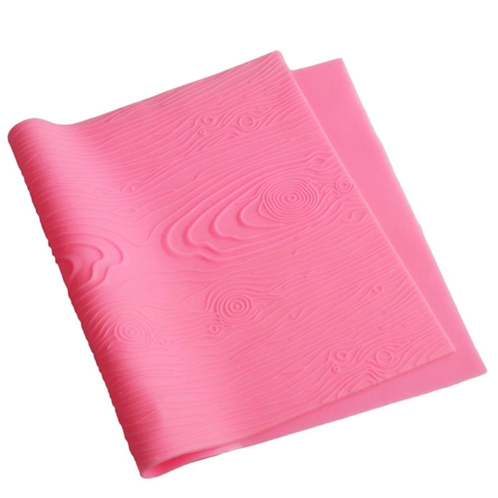 Bendable Mat Embossing Mat Soft Silicone Imprint Pad Pattern Press Tool Sugar Craft Shaping