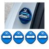 Haoshilianfa Fit For Mazda MAZDA Door Striker Cover Door Lock Cover Stainless Steel Cover Easy Installation Metallic Set of 4