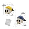 Car Air Freshener Vent Clip Skull Car Aromatic Vent Clip Automotive Air Fresheners 2Pcs Car Air Freshener Clips Car Interior