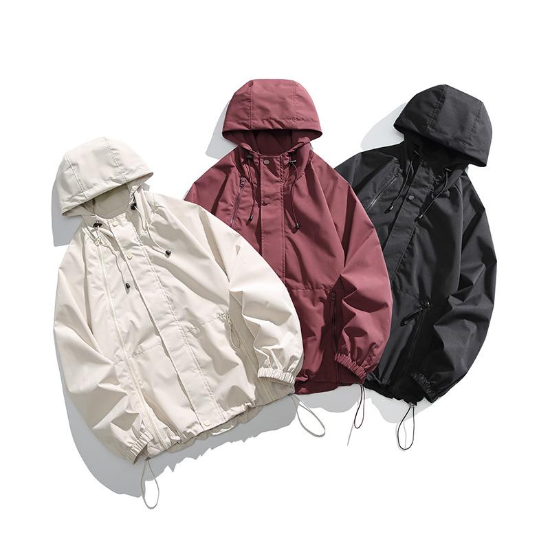 Новые функциональные куртки Wasteland Zipper Style для мужчин и женщин, модные брендовые куртки для весны и осени, универсальные куртки для пар
