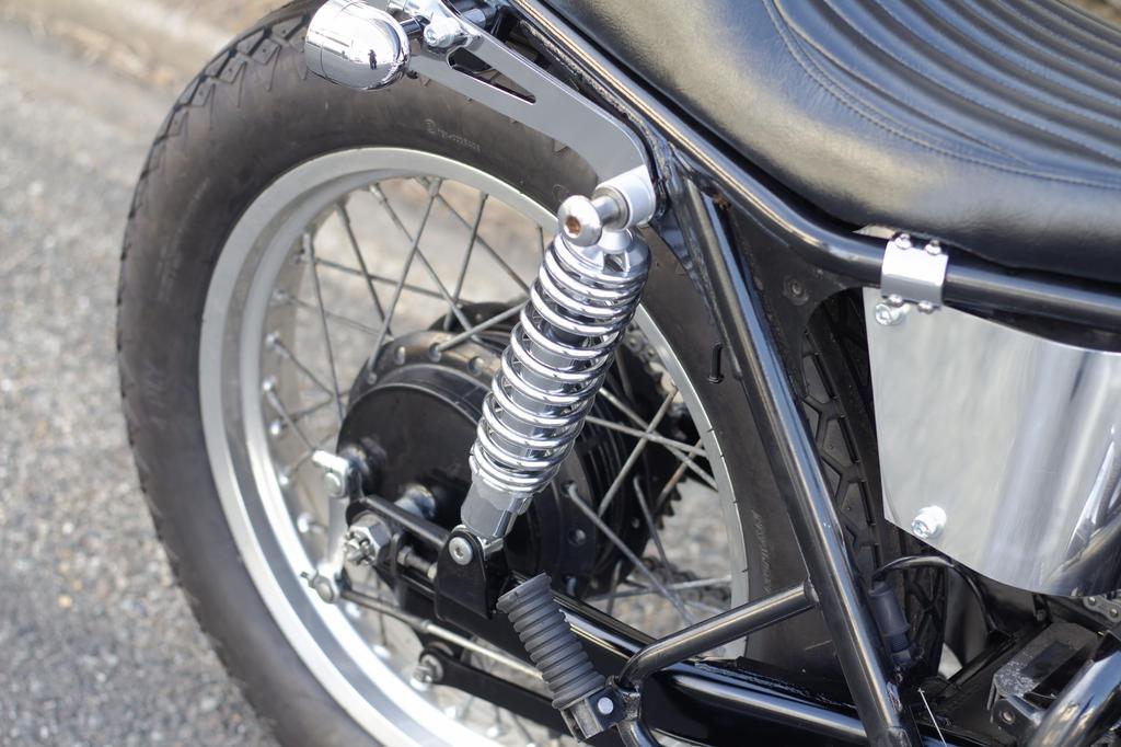 MOTOR ROCK Short Suspension Black for 11-inch W650/400/800 (MR-FS008B)