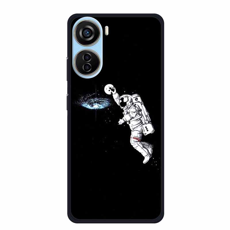 Для ZTE Axon 40 LITE Чехол Популярное Изображение Черный Силикон Мягкая Задняя Крышка Чехол Для ZTE Axon 40 Lite Чехол 40Lite Чехол для Телефона Coque