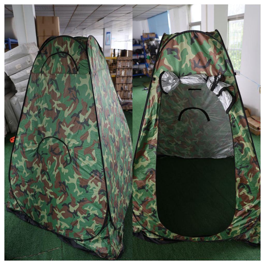 Портативная палатка для душа и туалета для кемпинга - Укрытие для уединения на открытом воздухе