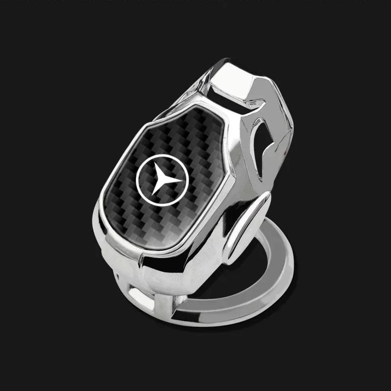 dgrb1 Car ONE-CLICK Start Button Protective Cover Emblem Stickers For Mercedes Benz W220 W205 W211 W212 GLC GLS AMG W203 Accessories