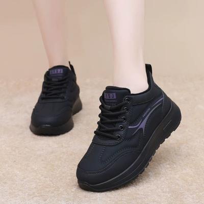 Зимние пекинские тканевые туфли женские хлопковые туфли старый бархат теплые туфли мягкая подошва нескользящие туфли-хлебцы повседневные туфли