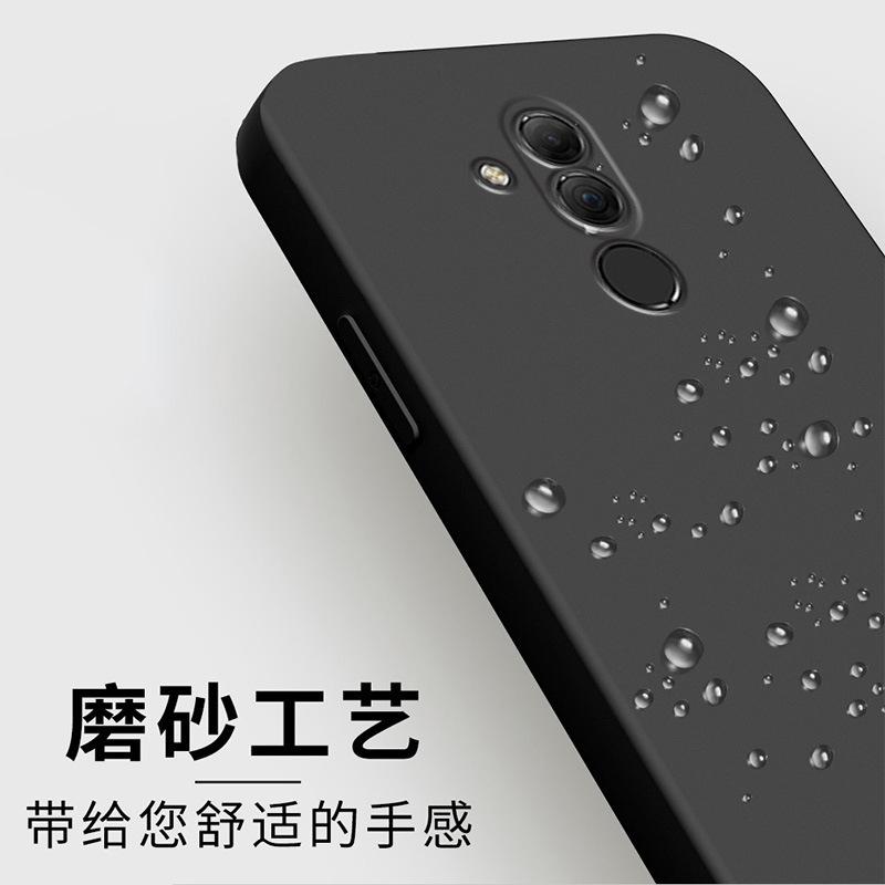 Применимо к защитному чехлу для мобильного телефона Huawei mate11lite, жидкий мягкий силикон, всесторонний, противоударный, мужская и женская оболочка