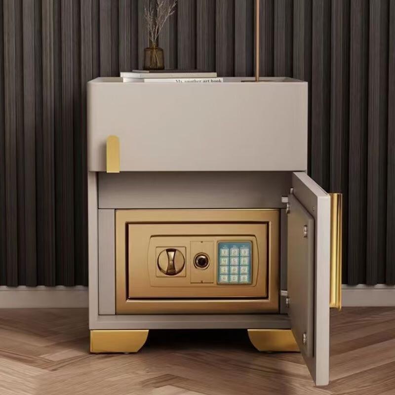 Lieve Multifunctional Bedside Storage Nightstand with Wireless Charging and USB
