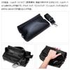 Whatna Leather Mini Second Mini Shoulder Waist Belt Pouch with Shoulder Perfect for Formal and Special 9936 Men's Bag, 3-Way Clutch, Handbag, Bag,