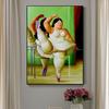 Fernando Botero Collection Decorative Paintings Contemporary Art Prints and Modern Home Living Room Wall Decor Canvas Painting No Frame