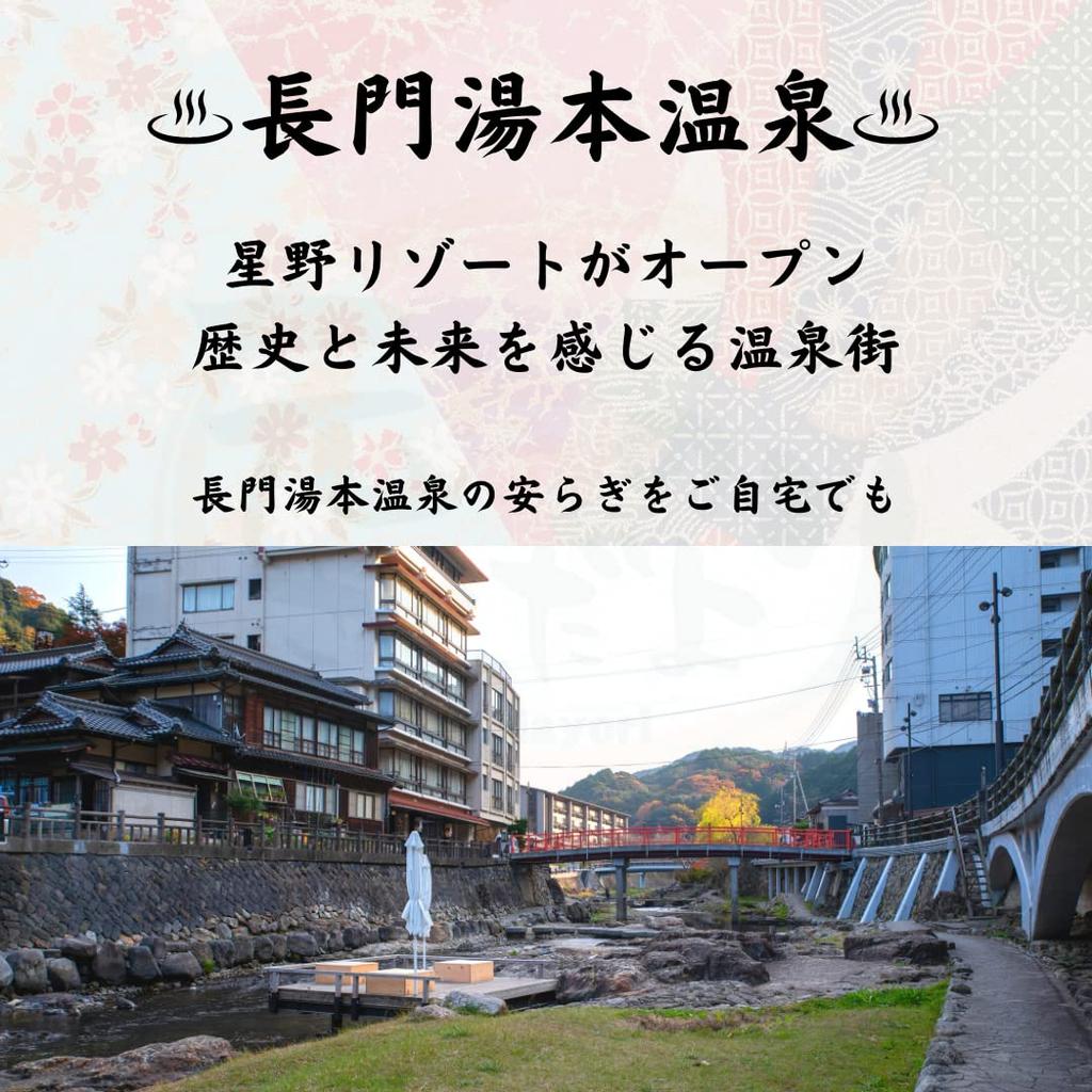 Bath Salts Gift Set Yumoto Hot Spring Base 250g "Nagato Onsen" (10 Servings)