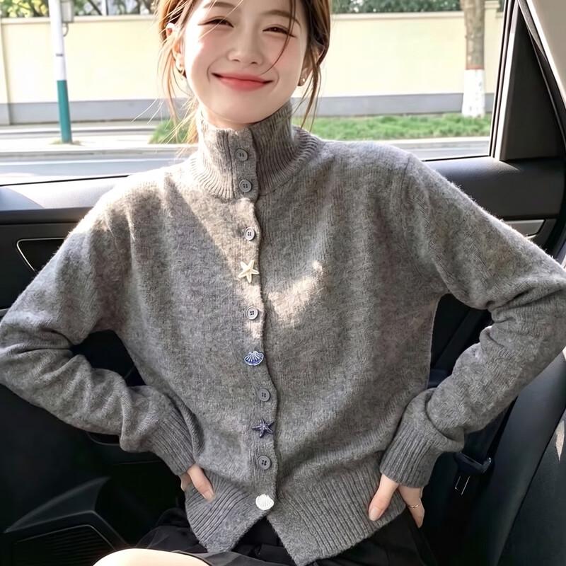 La Chapelle Women's Heavyweight Knit Cardigan