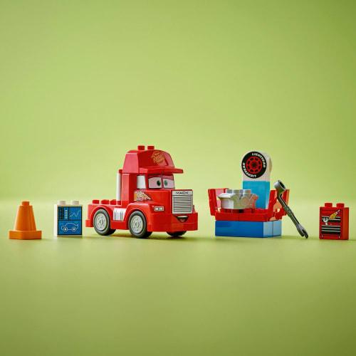 LEGO Duplo Racetrack Mac Toy Подарок на день рождения Блок Образовательный Рождество Мальчики Девочки Дети 1 и 1,5 года 2 года 4 года Младенец Ve