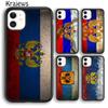 Чехол для телефона Krajews Moscow Russian Flag Bear для iPhone 14 5 6s 7 8 plus X XR XS 11 12 13 pro max Samsung S21 S22ultra Plus