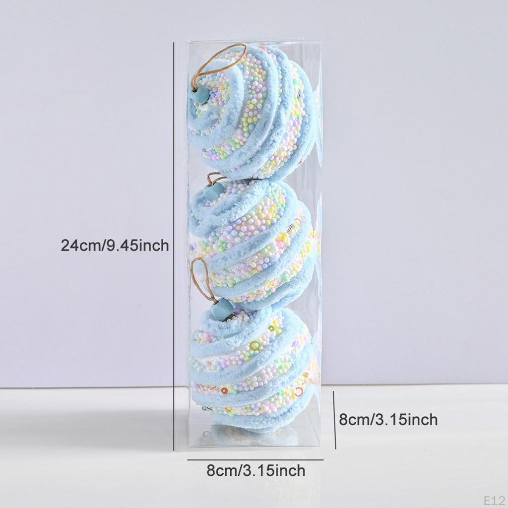 3 шт. Рождественские шары, украшения, подвески, сделай сам, подвесные шары для елки, праздничные