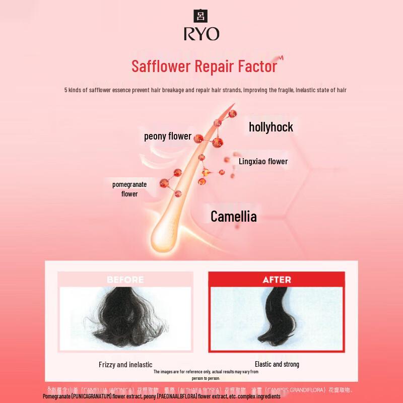 Ryo Red Damaged Hair Repair Shampoo
