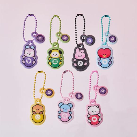 BT21 Minini Lucky Gacha PVC Random Keyring