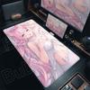 Gaming XXL kawaii Non-slip Desktop Carpet Hakui Koyori Hololive Anime Sexy Girl Laptop Keyboard Mat Office PC Rubber Accessories