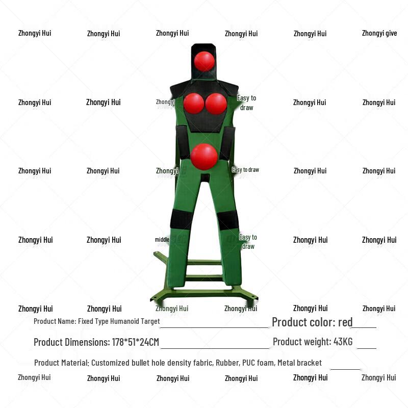 Humanoid Combat Training Dummies & Target Accessories