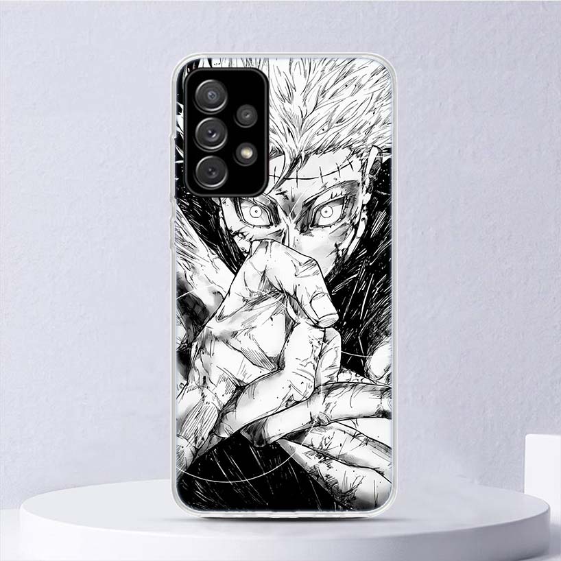 Kaisen J-Jujutsu Годжо Сатору Мягкий чехол для Samsung Galaxy A52 A51 A50S A12 A10S A20S A30S Чехол для телефона A71 A41 A31 A21S A70 A40 A