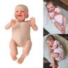 19-дюймовая кукла-младенец для девочек-симуляторов, реалистичная кукла-возрожденец с подвижными руками и ногами для младенца, успокаивающая и сопровождающая спящую куклу