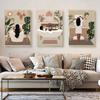 Nordic Black Woman Take A Bath Bathtub Wall Art Canvas Painting Posters And Prints Art Wall Pictures For Living Room Home Decor